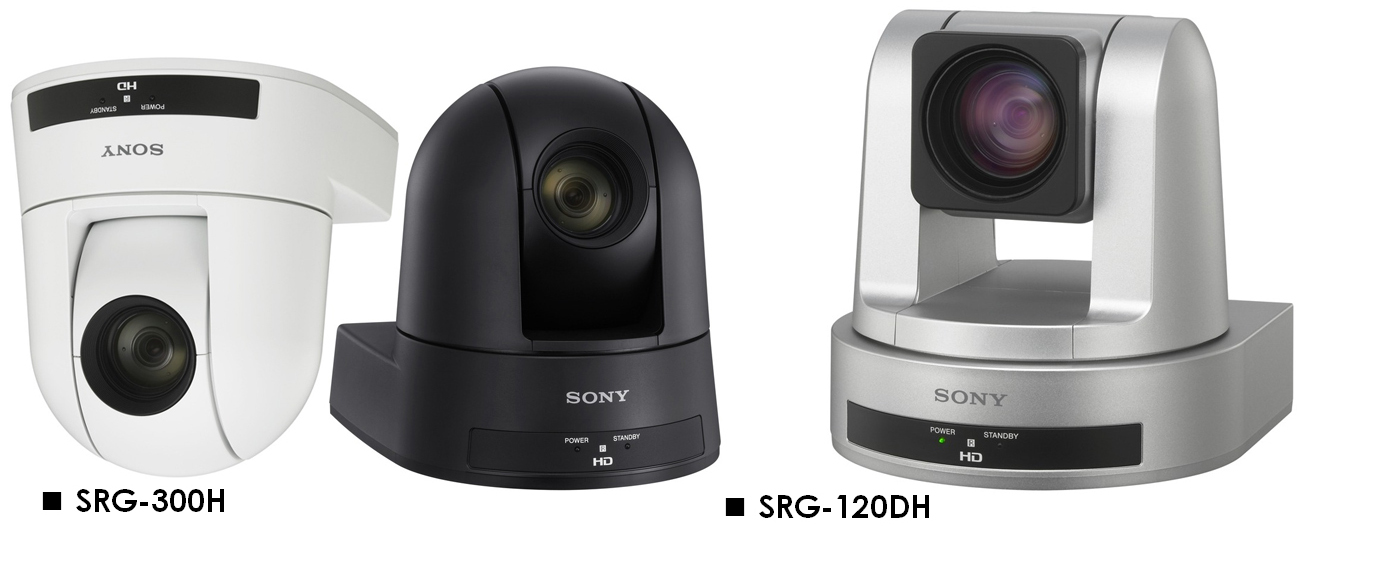 Sony‘s new PTZ cameras (SRG-300H & SRG-120DH)