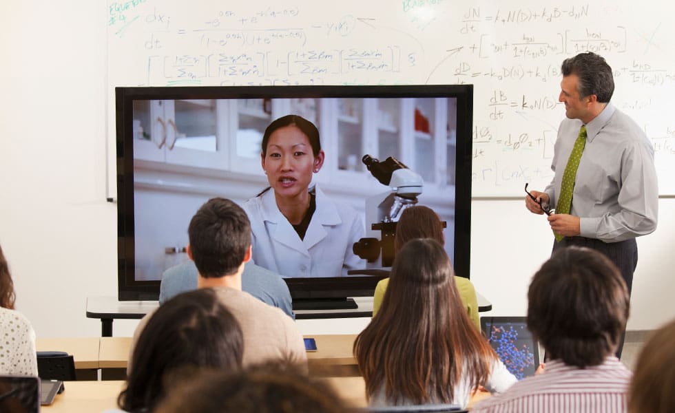 Fostering global collaboration through video conferencing