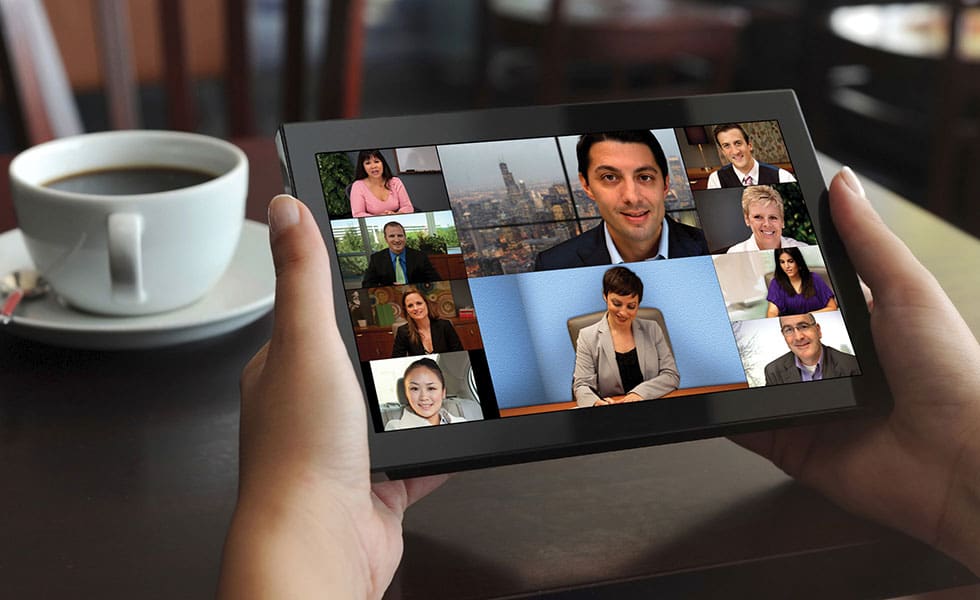 Multiparty video conferencing solution