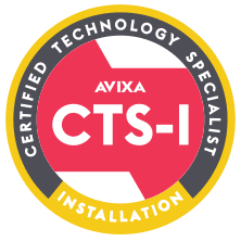 AVIXA CTS certification for Installation