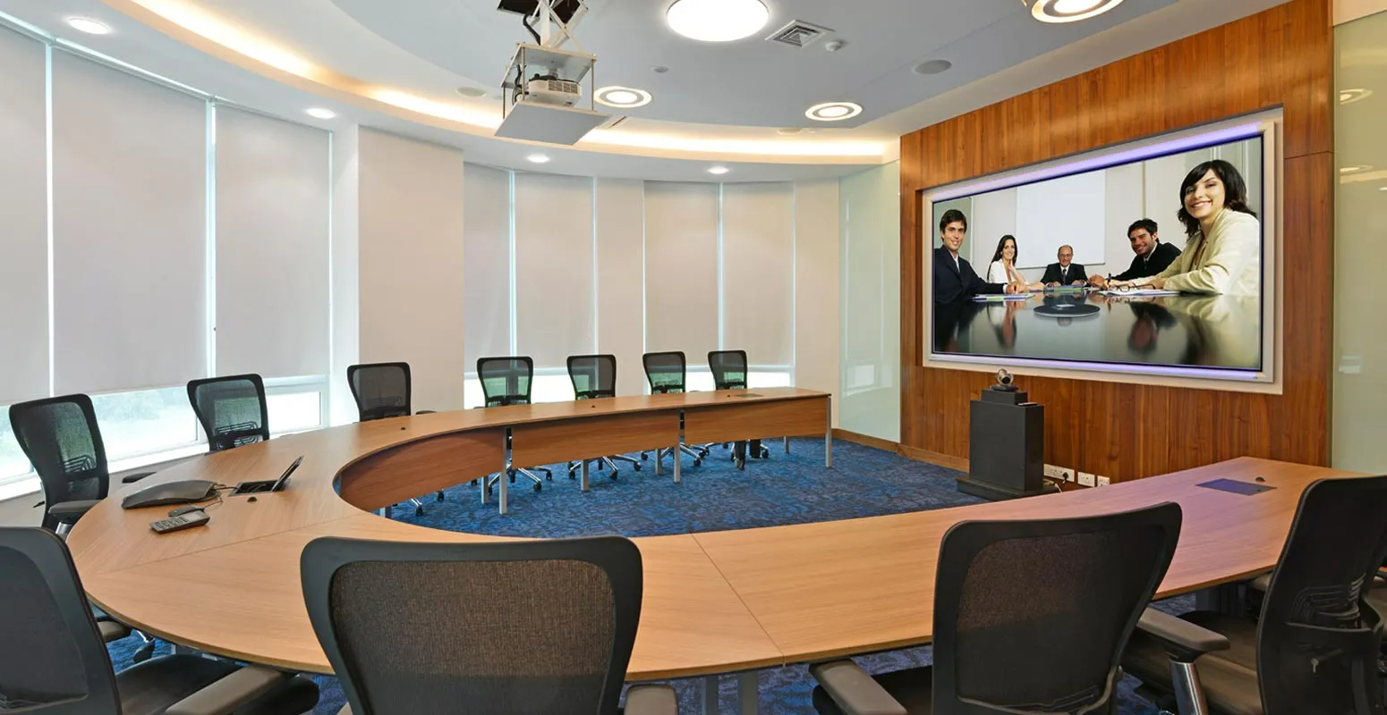 14-seater U-Shaped Video Conferencing room