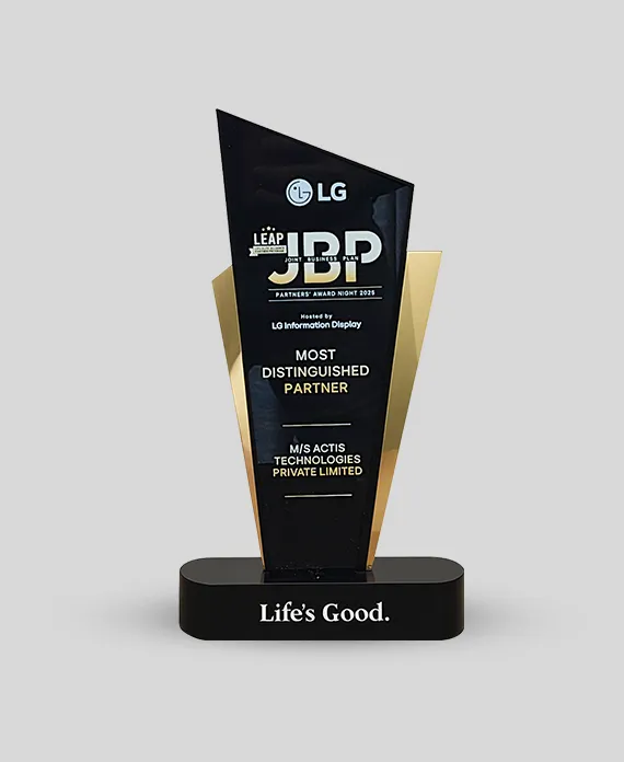 Actis honored as Most Distinguished Partner by LG for 2025