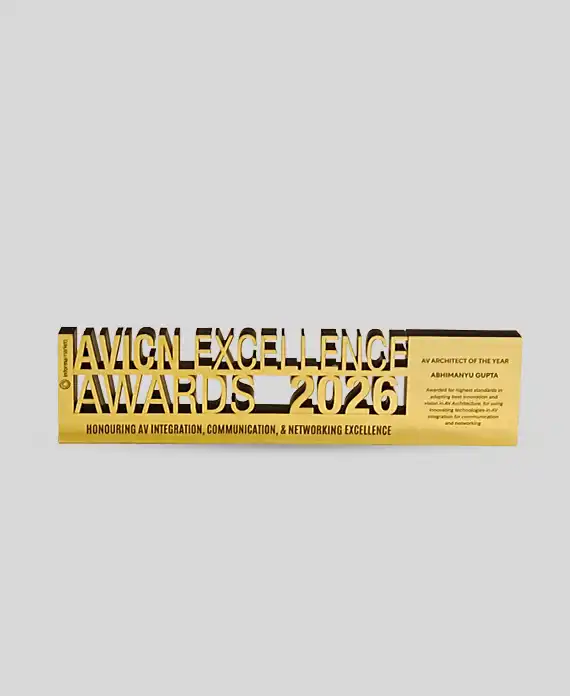 Abhimanyu Gupta awarded AV Architect of the Year at the AV-ICN Expo Awards 2026