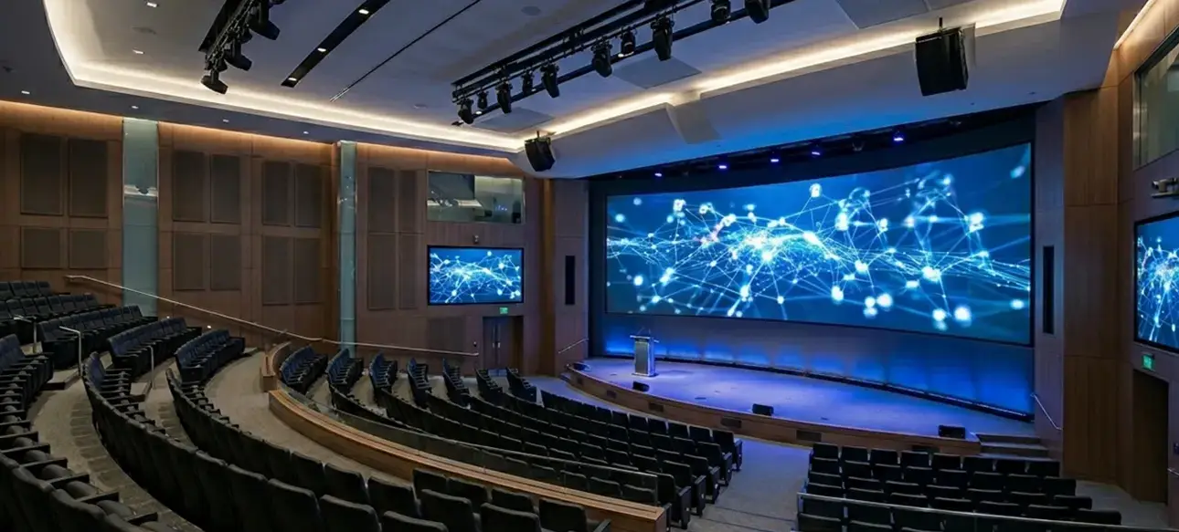 Modern Town Hall AV Solutions