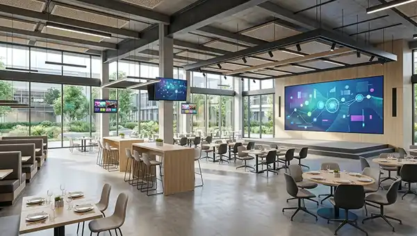 Cafeterias Town halls