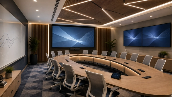 Boardroom and executive briefing room